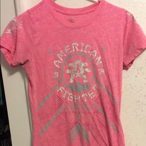 Pink American Fighter shirt